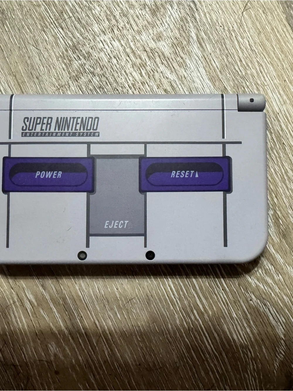Nintendo Super Nintendo Themed Handheld Case - Gray & Purple